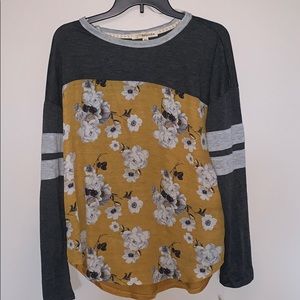 Beautiful floral shirt.